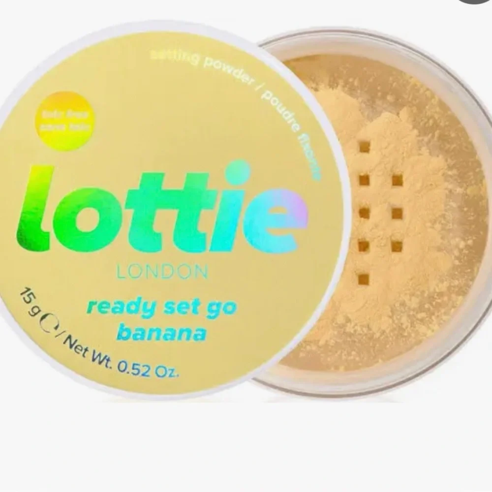 Lottie London Talc free Lightweight Banana Baking Powder, 0.52 oz